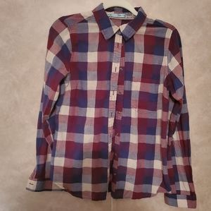 Plaid button up